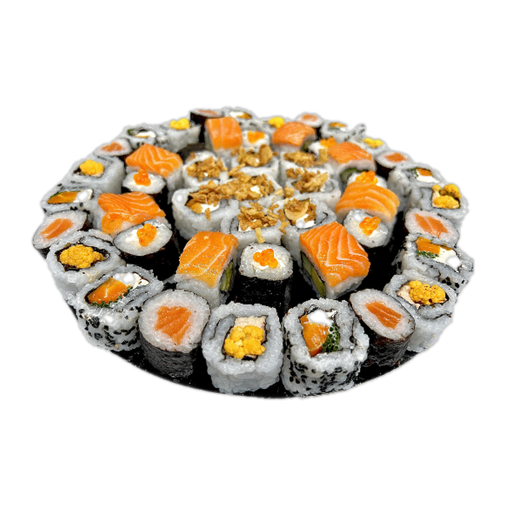 Plateau saumon & makis classiques